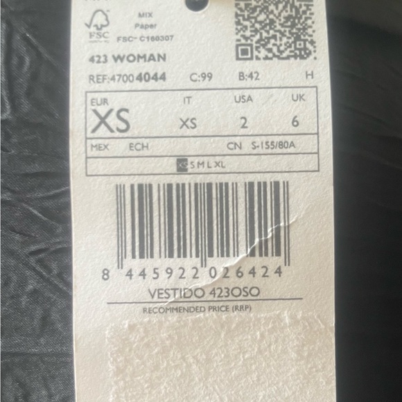 Mango black waist wraparound dress perfect for the Holidays - Picture 10 of 13